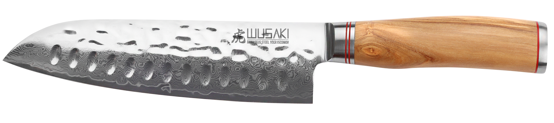 Wusaki Damas 10Cr Santoku knife